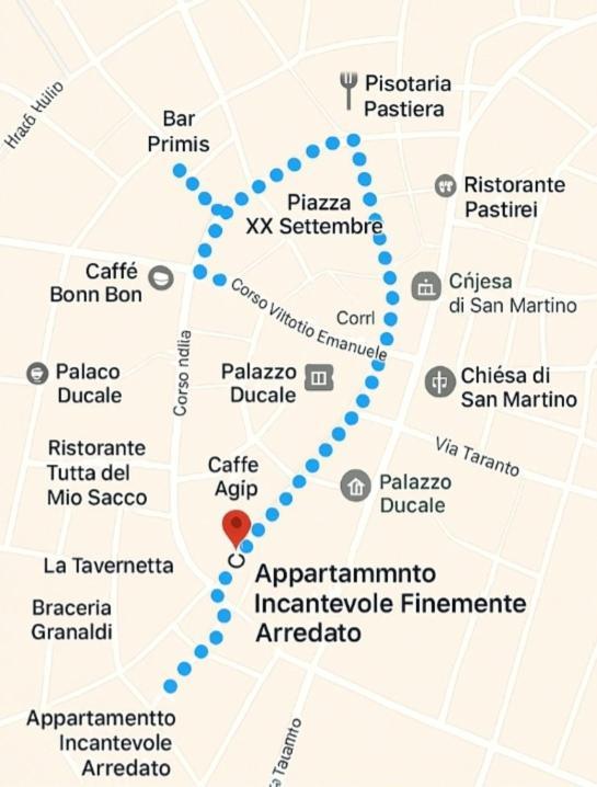 Appartamento Incantevole Finemente Arredato Мартина-Франка Экстерьер фото